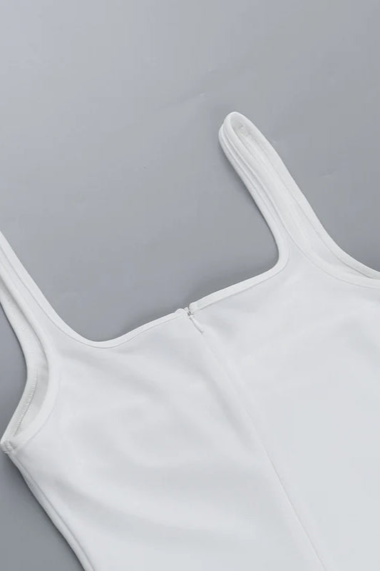 Summer French Pure Desire Elegant Slimming A-line Slip Party Dress