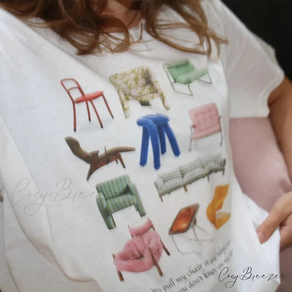 Designer Chairs Printed Classic Tee t-shirt-250223