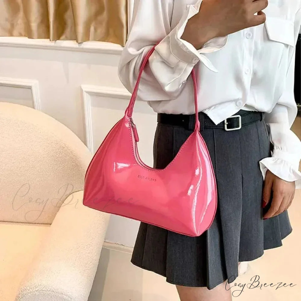 Designer Solid Shoulder Bag for Women shoulder-250126