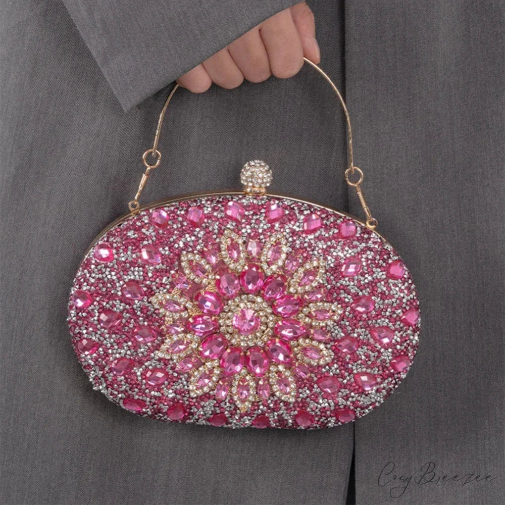 Diamond Luxury Crystal Wedding Party Purse clutchbag-250126