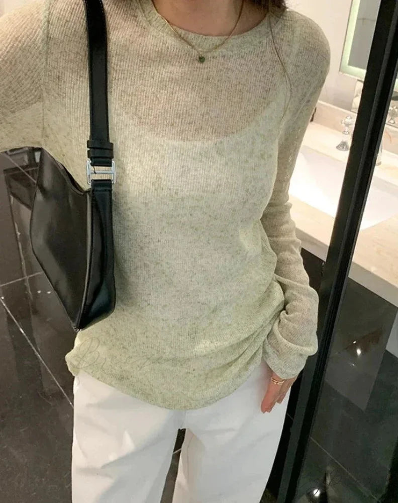 DINI Elegant T-SHIRT Green / S