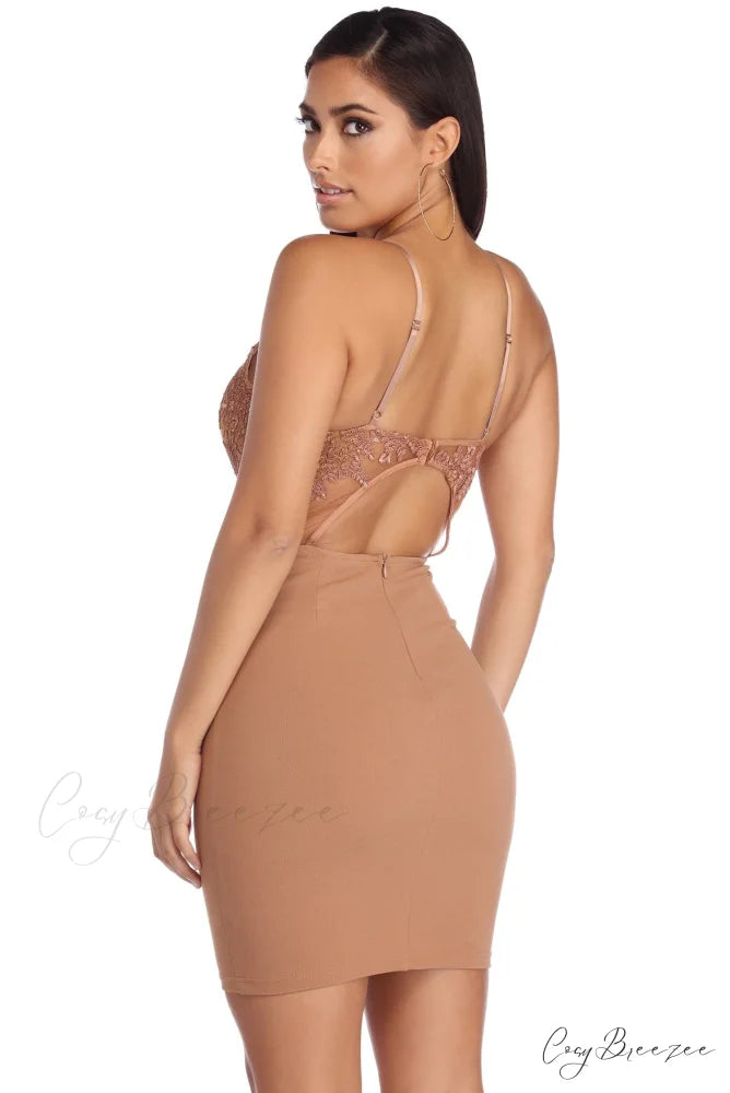 Drop Dead Stylish Gorgeous Mini Dress