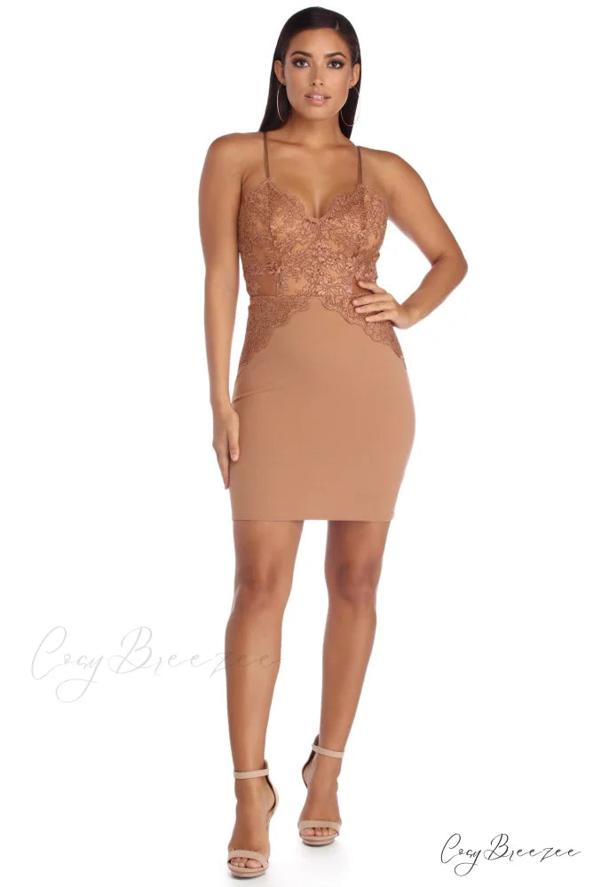 Drop Dead Stylish Gorgeous Mini Dress