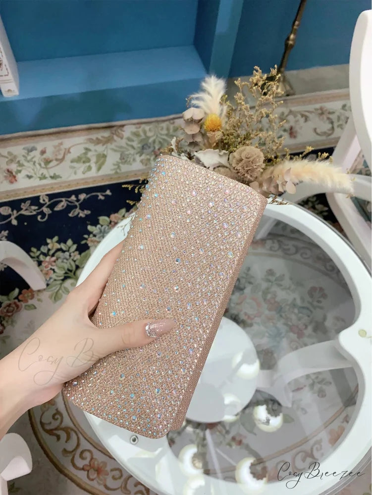 Elegant Sparkling Rhinestone Dinner Bag clutchbag-250126