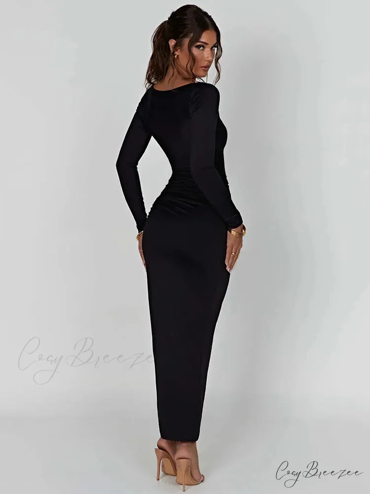 ELIDA Elegant MAXI DRESS