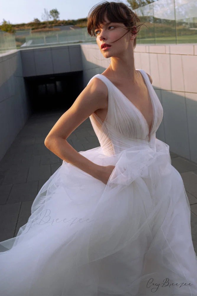 Elinor Tulle Graceful A-line Wedding Dress