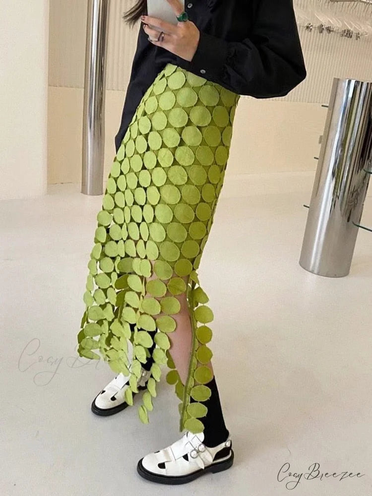 EMILI Elegant MIDI SKIRT