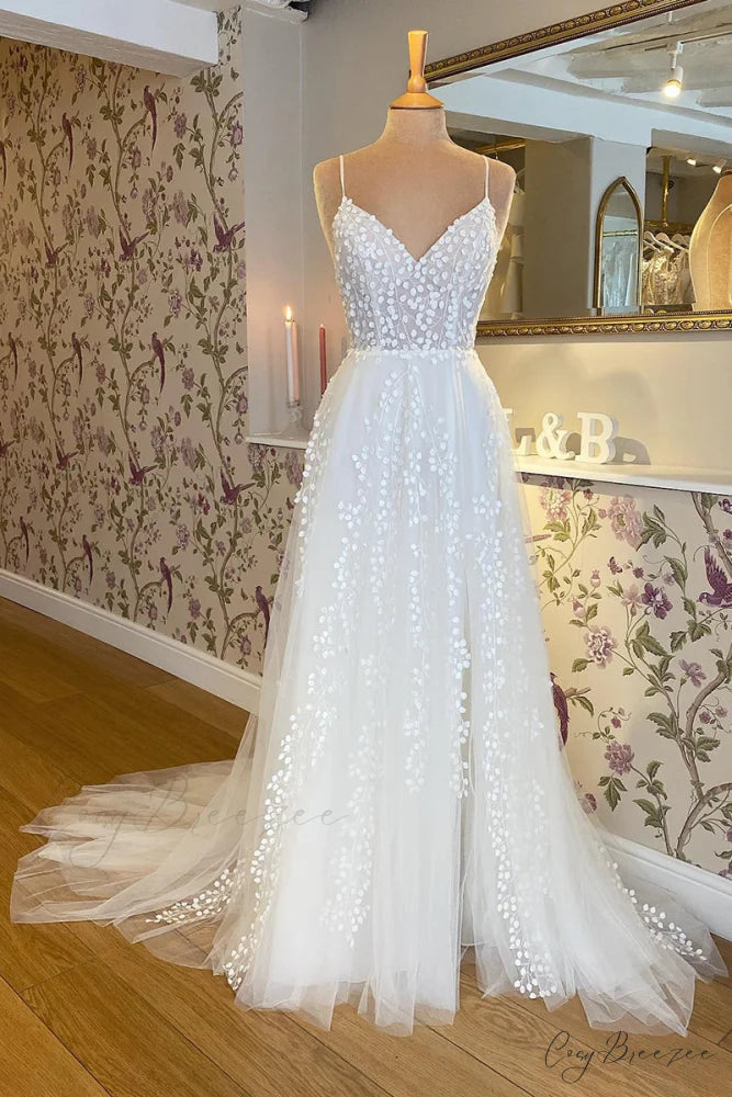 Eternal Affection Graceful Backless Wedding Dress