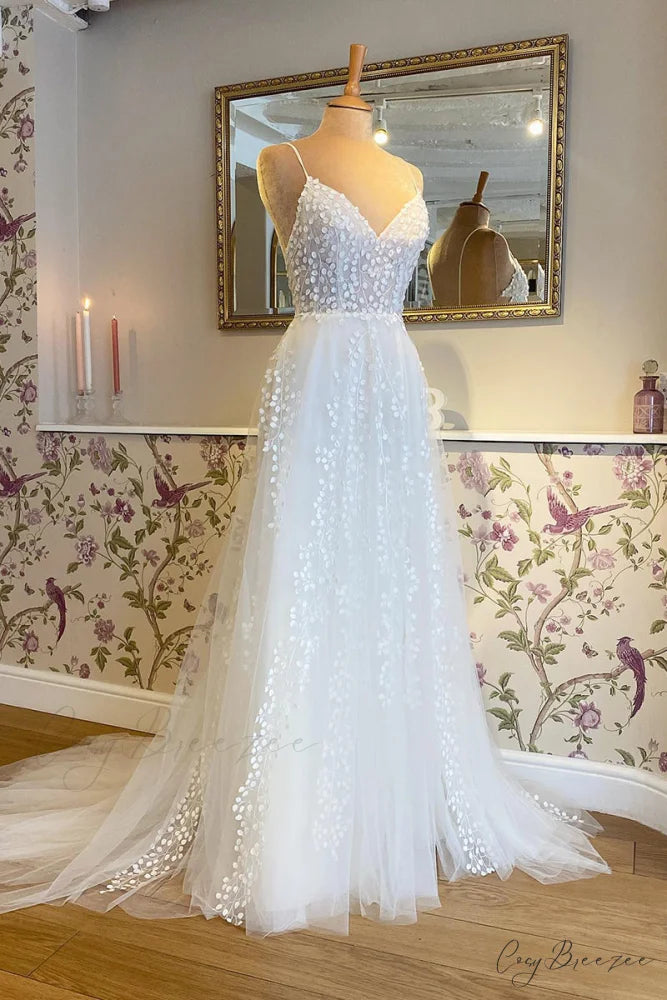 Eternal Affection Graceful Backless Wedding Dress