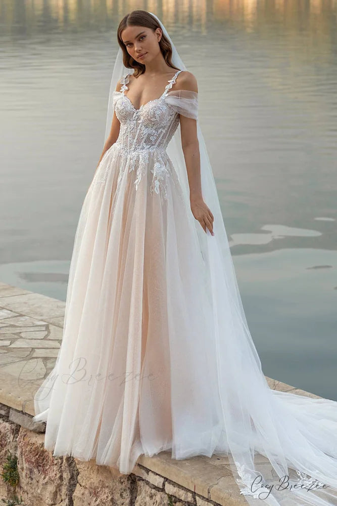 Eternity Boho A-line Trendy Lace Wedding Dress