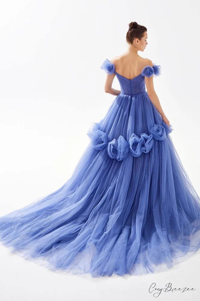 Exceptional Attraction 3D Trendy Floral Maxi Dress