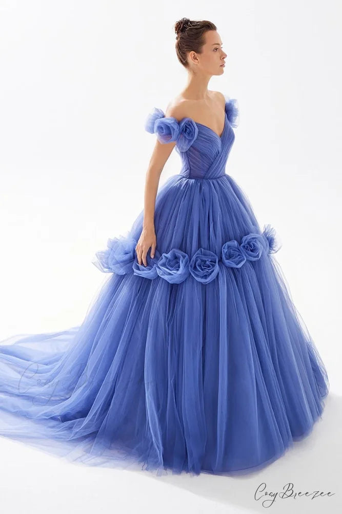 Exceptional Attraction 3D Trendy Floral Maxi Dress