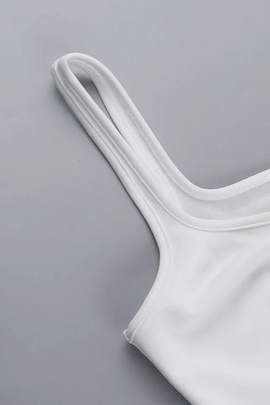 Summer French Pure Desire Elegant Slimming A-line Slip Party Dress