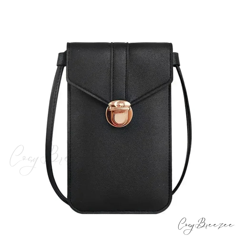 Fashion Corduroy Zipper Underarm Bag Black1 shoulder-250126