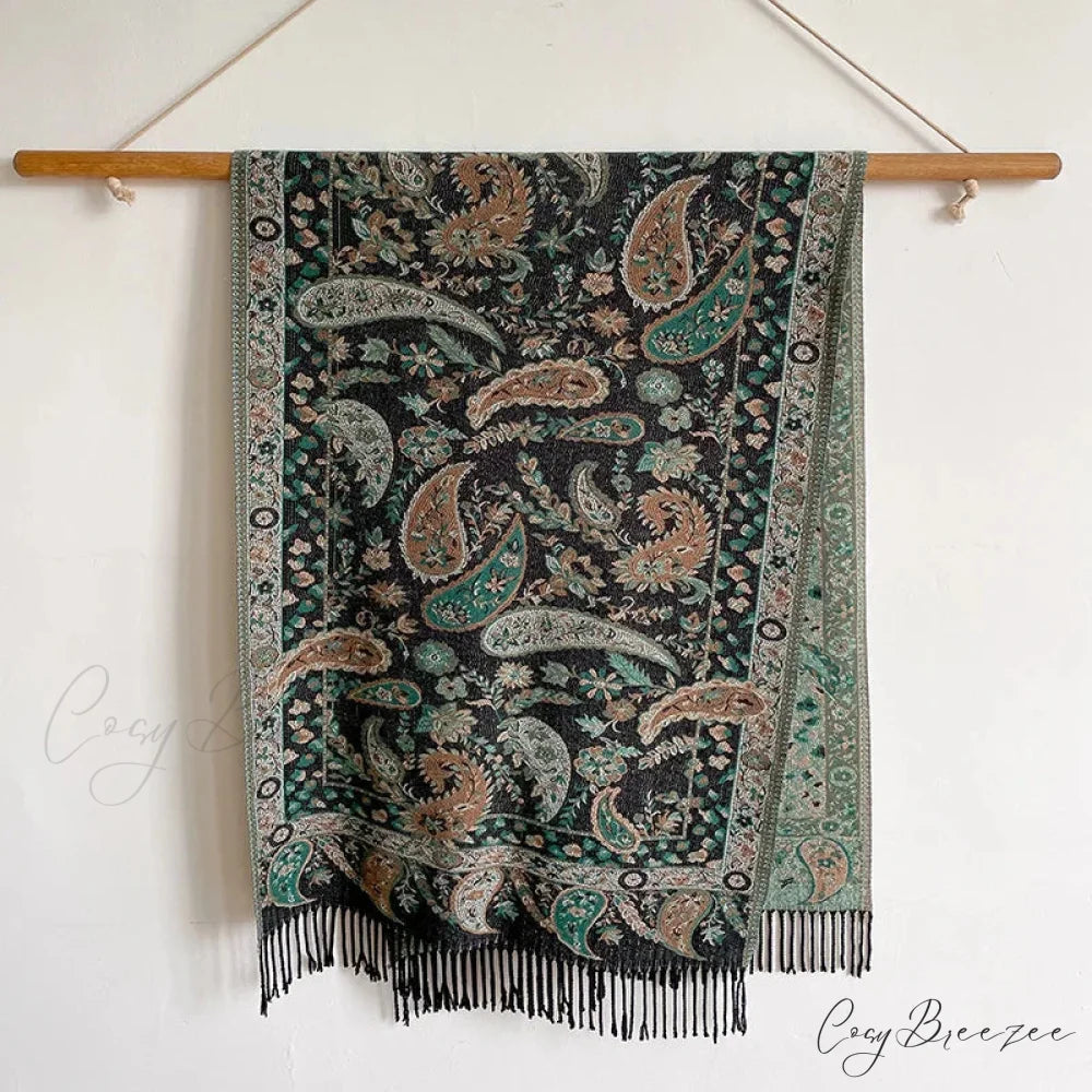 Fashion Premium Brand Winter Poncho Scarf Color11 scarf-241228
