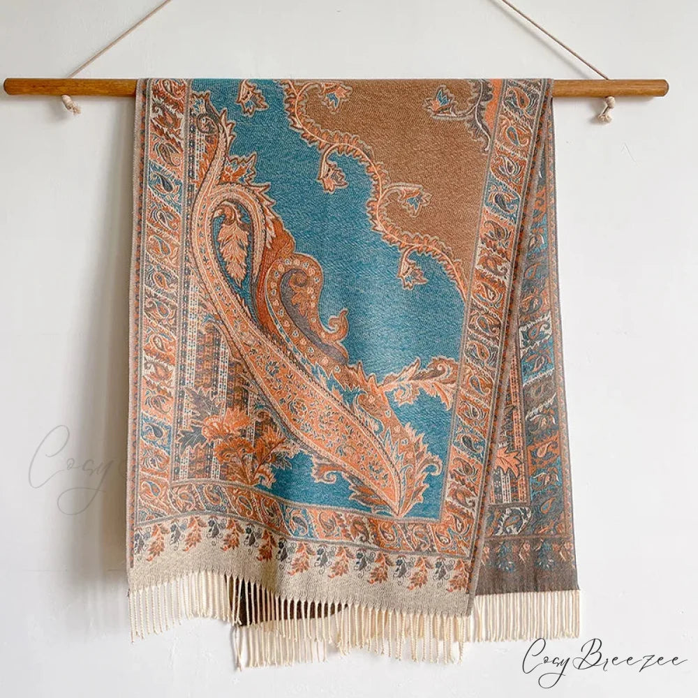 Fashion Premium Brand Winter Poncho Scarf Color2 scarf-241228