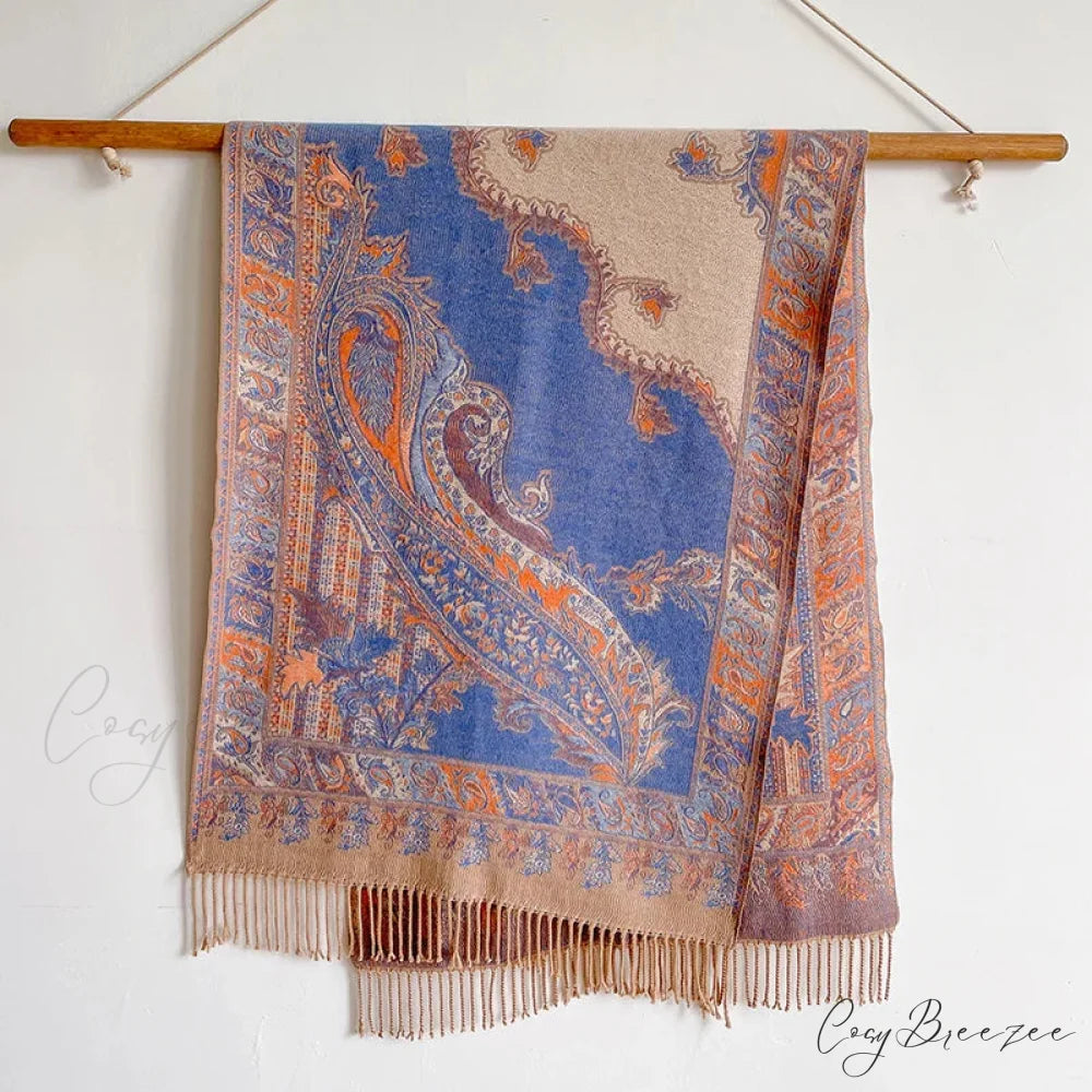 Fashion Premium Brand Winter Poncho Scarf Color3 scarf-241228