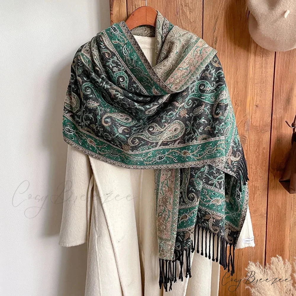 Fashion Premium Brand Winter Poncho Scarf Color5 scarf-241228