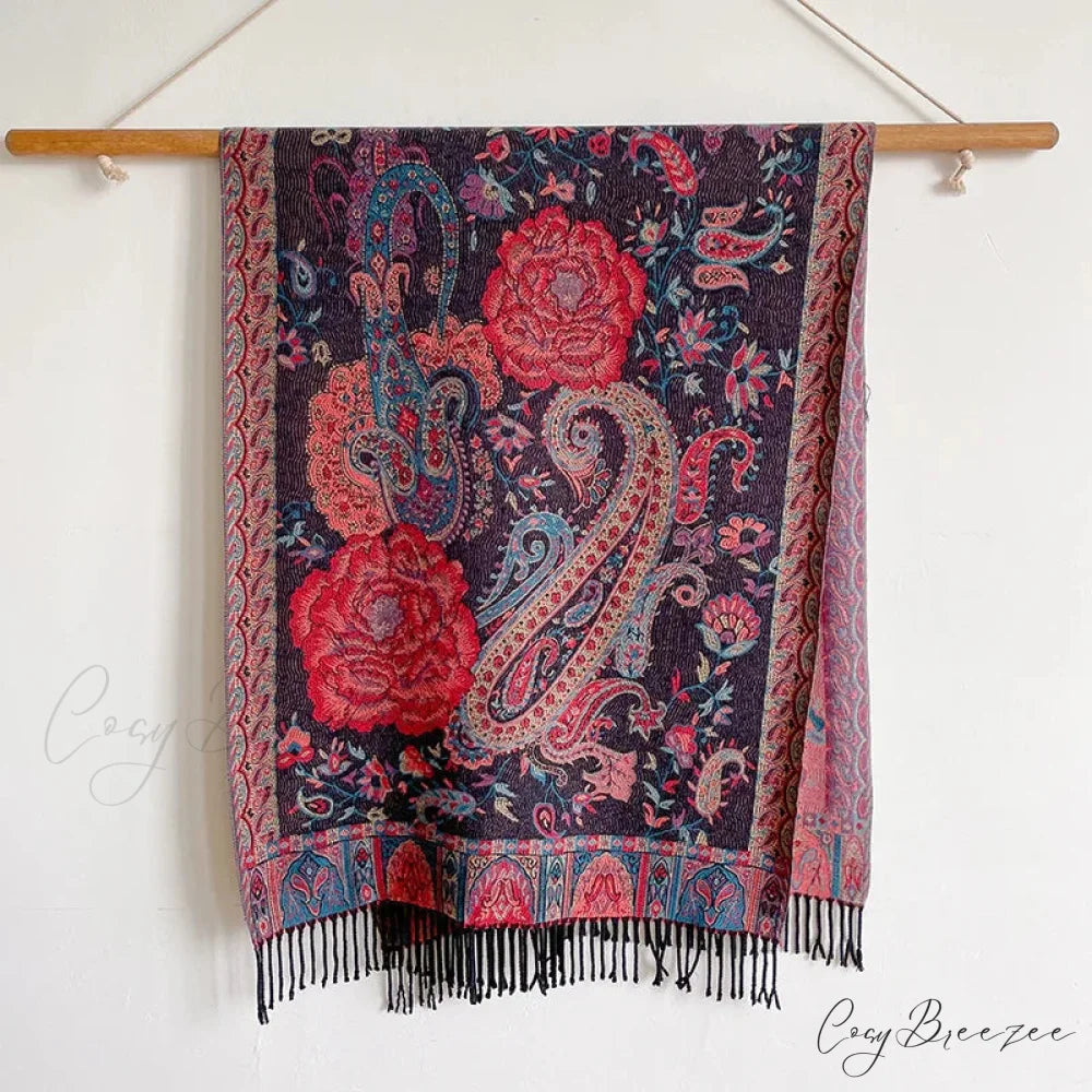 Fashion Premium Brand Winter Poncho Scarf Color9 scarf-241228