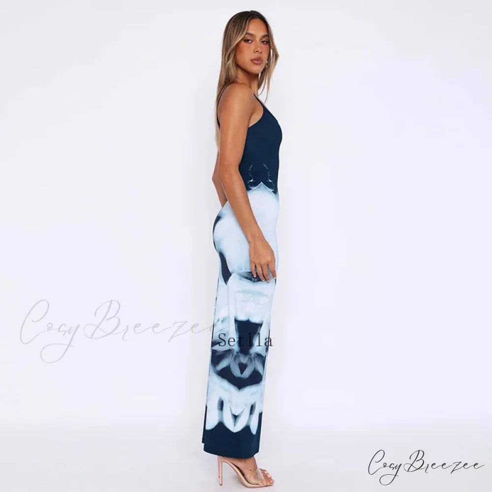 Fashion Sleeveless Slip Long Maxi Dress