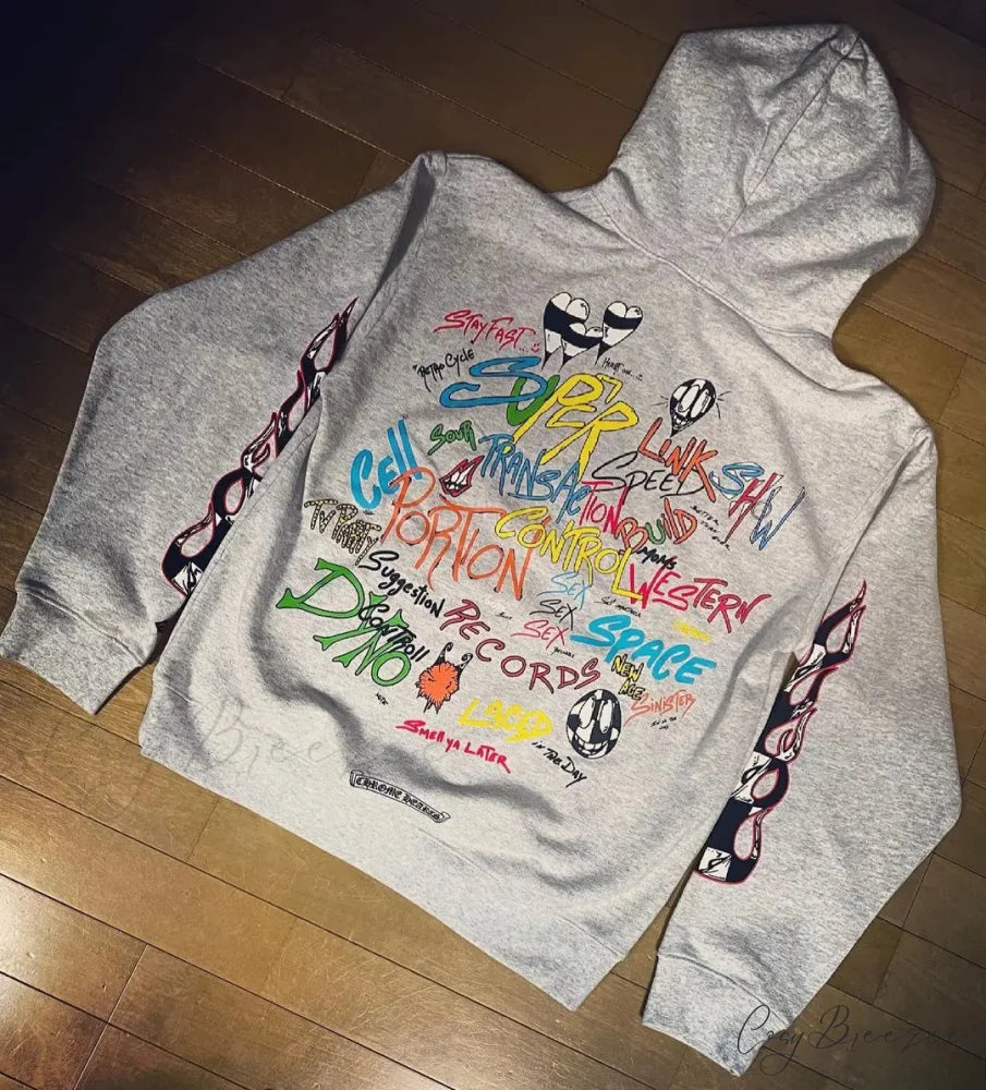 Fashionable Loose Plus Size Hoodie white1 / S hoodies-241228