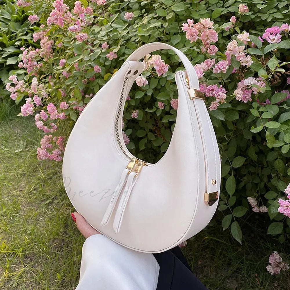 Felt Mini Autumn Winter Square Handbag White / 24x7x12cm handbag-250126