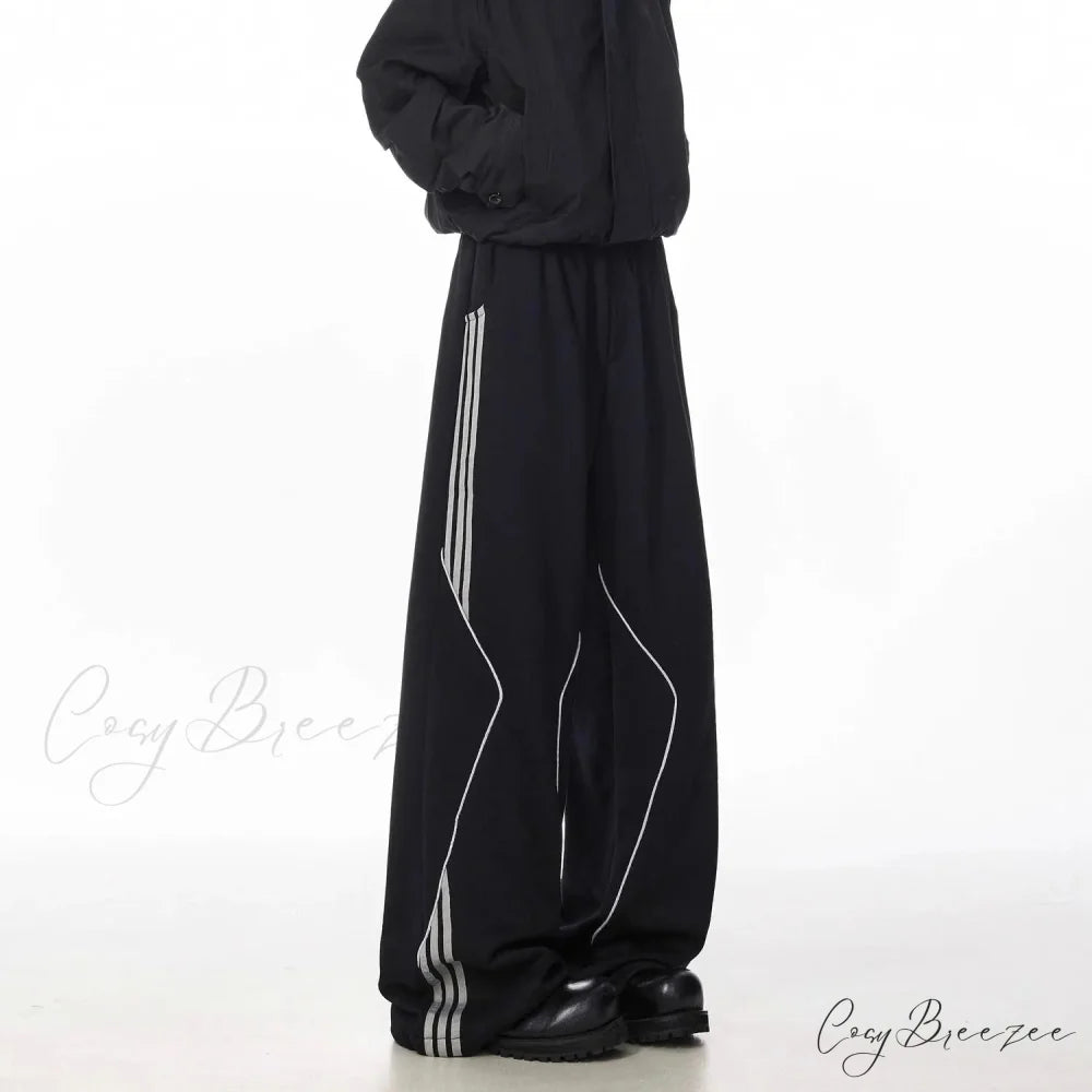 Fleece Motion Winter All-Match Pants Black Thin / M pants-241228
