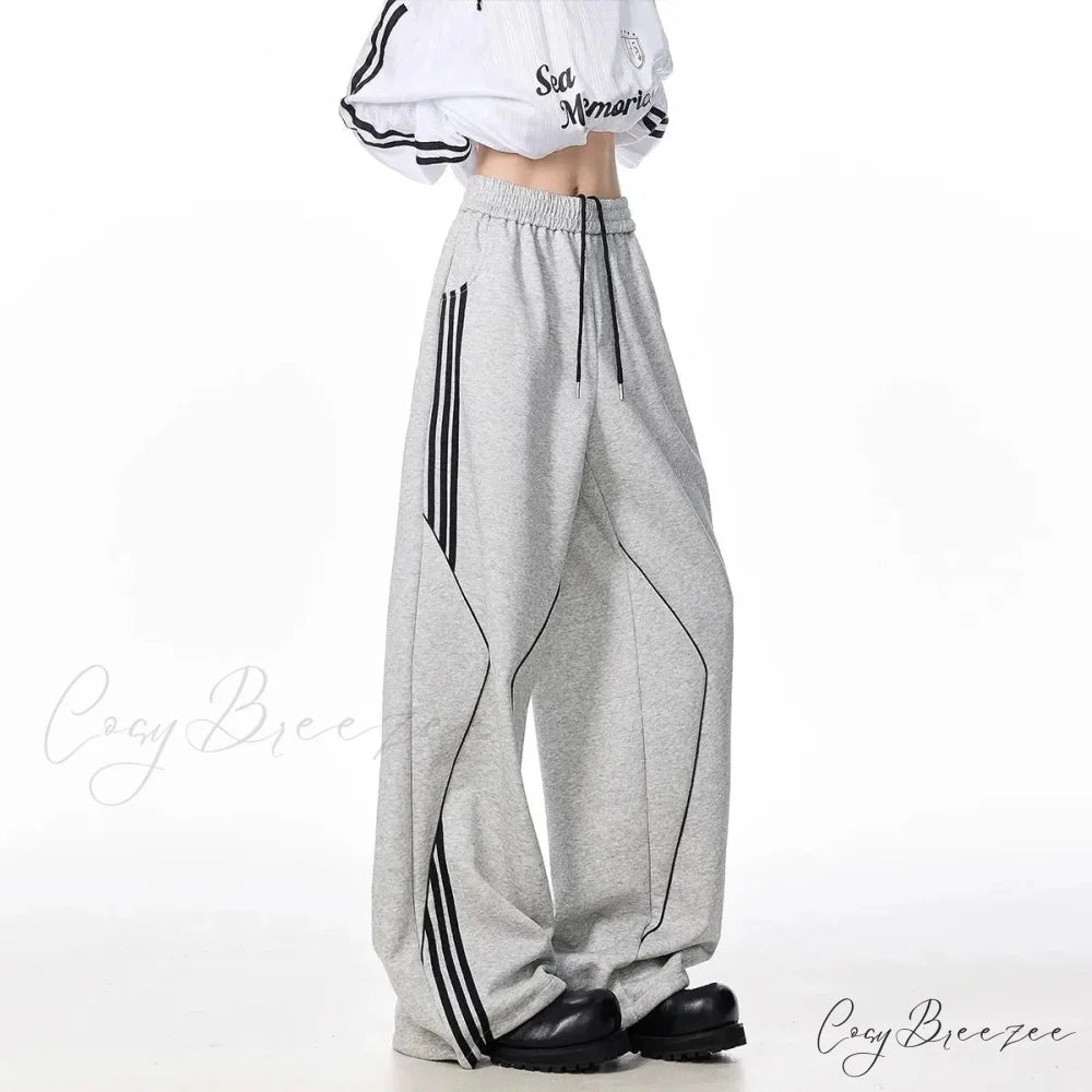 Fleece Motion Winter All-Match Pants Light Gray Thin / M pants-241228