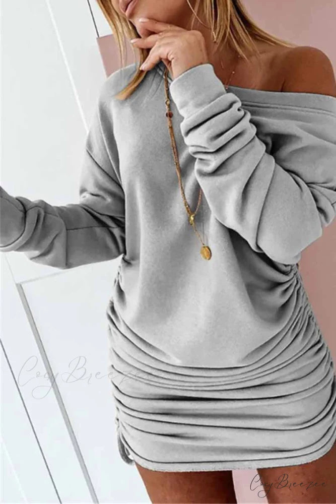 Florcoo Sleeveless Lace-Up Trendy Single-Breasted Denim Midi Dress S / Gray