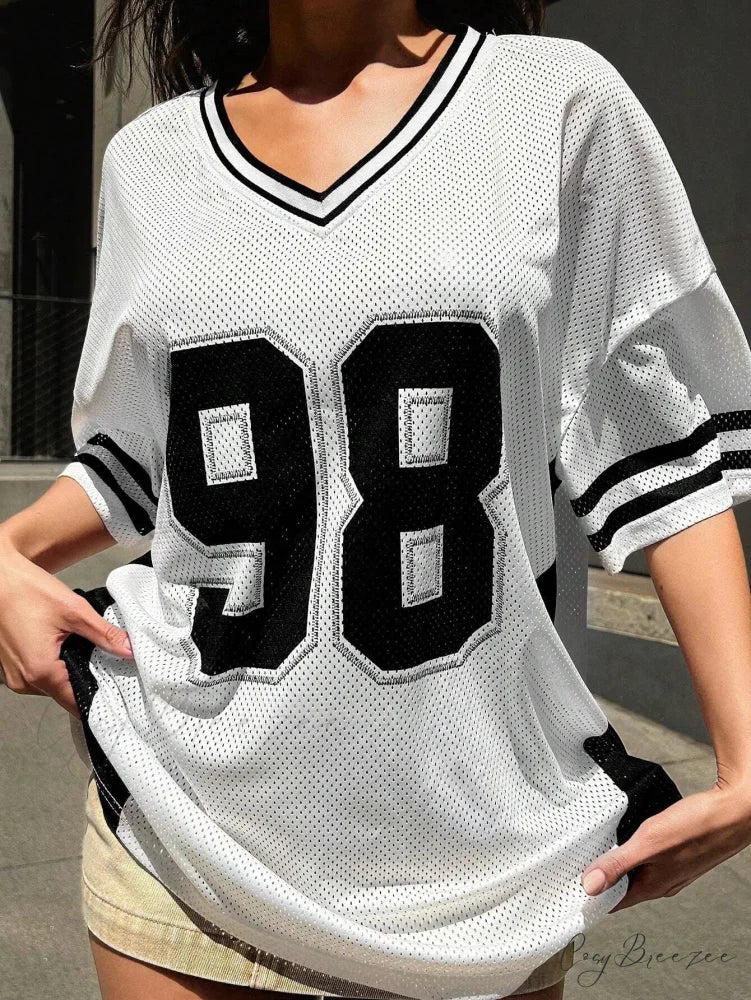 Football Loose Fit Athletic Tee t-shirt-250223