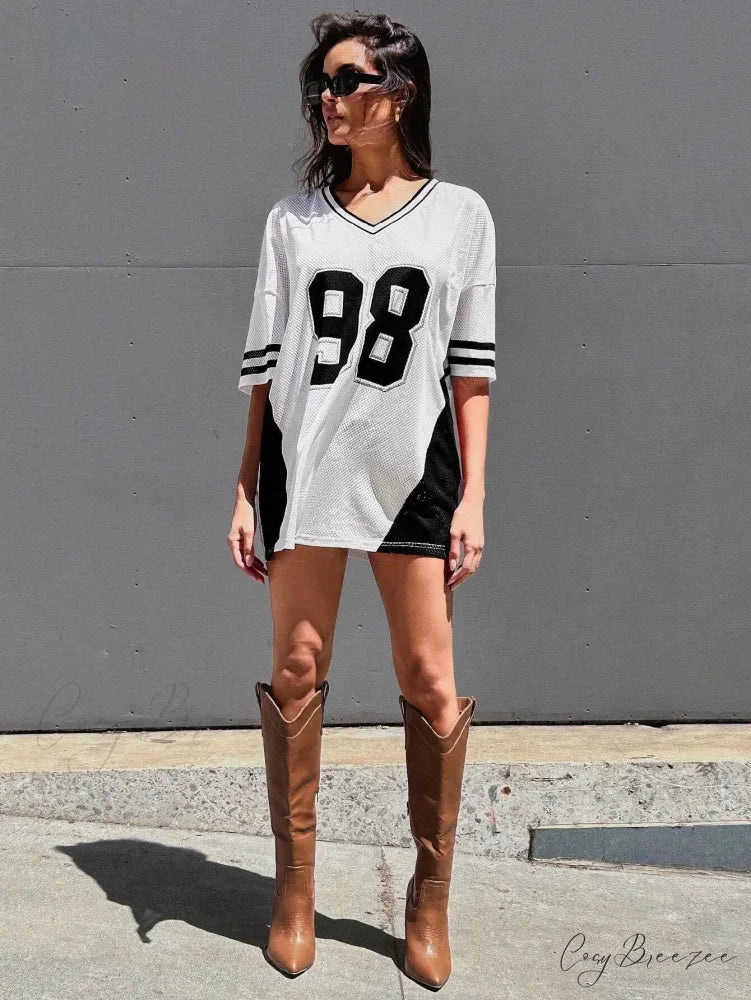 Football Loose Fit Athletic Tee t-shirt-250223