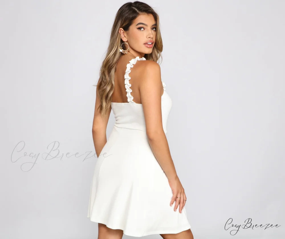 Fun And Stylish Flirty Skater Dress