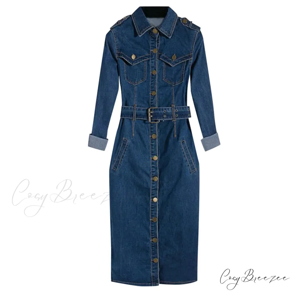 Germany Oktoberfest Vintage Retro Casual Short Sleeve Beer Stage Performance Costume Dress Blue / S