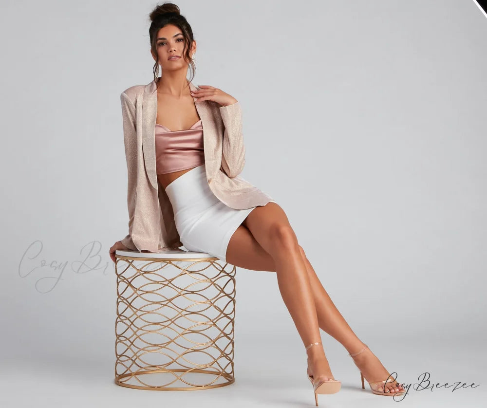 Glamour Glitter Blazer