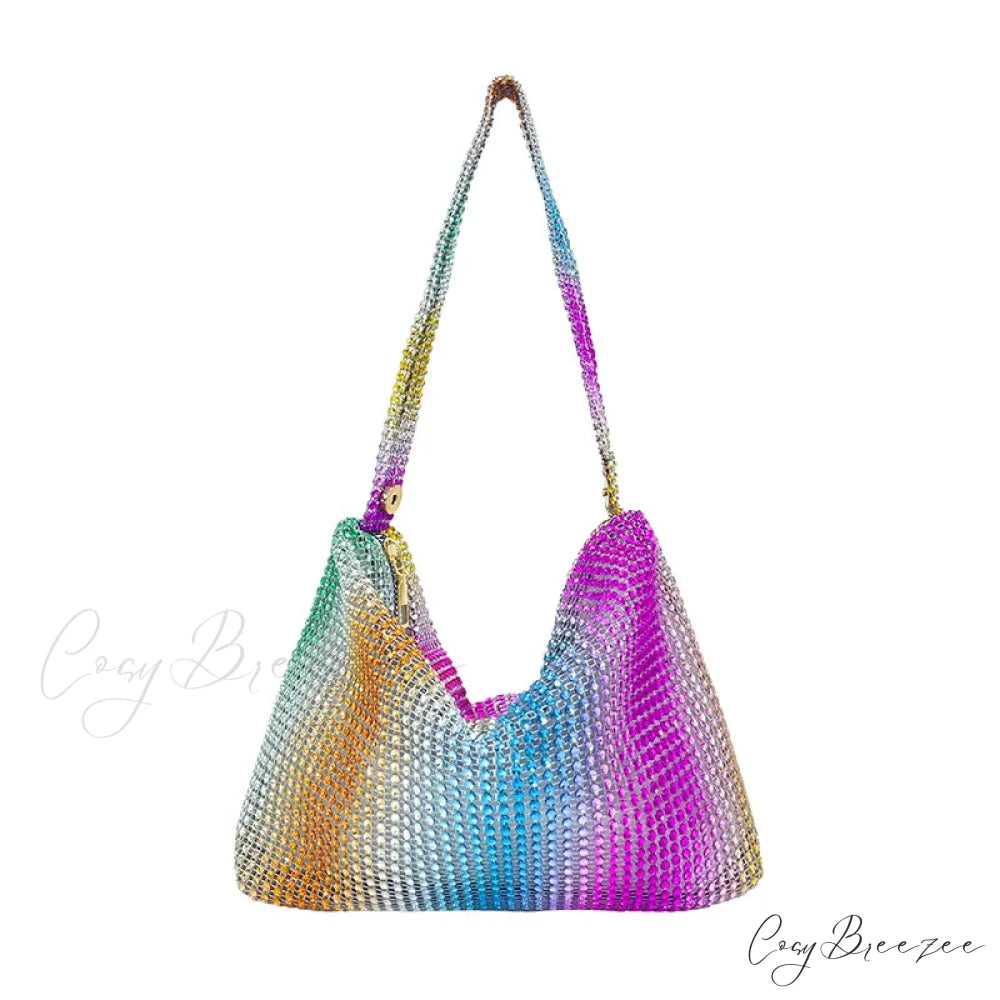 Glitter Evening Cocktail Wedding Clutch Bag Multicolor clutchbag-250126
