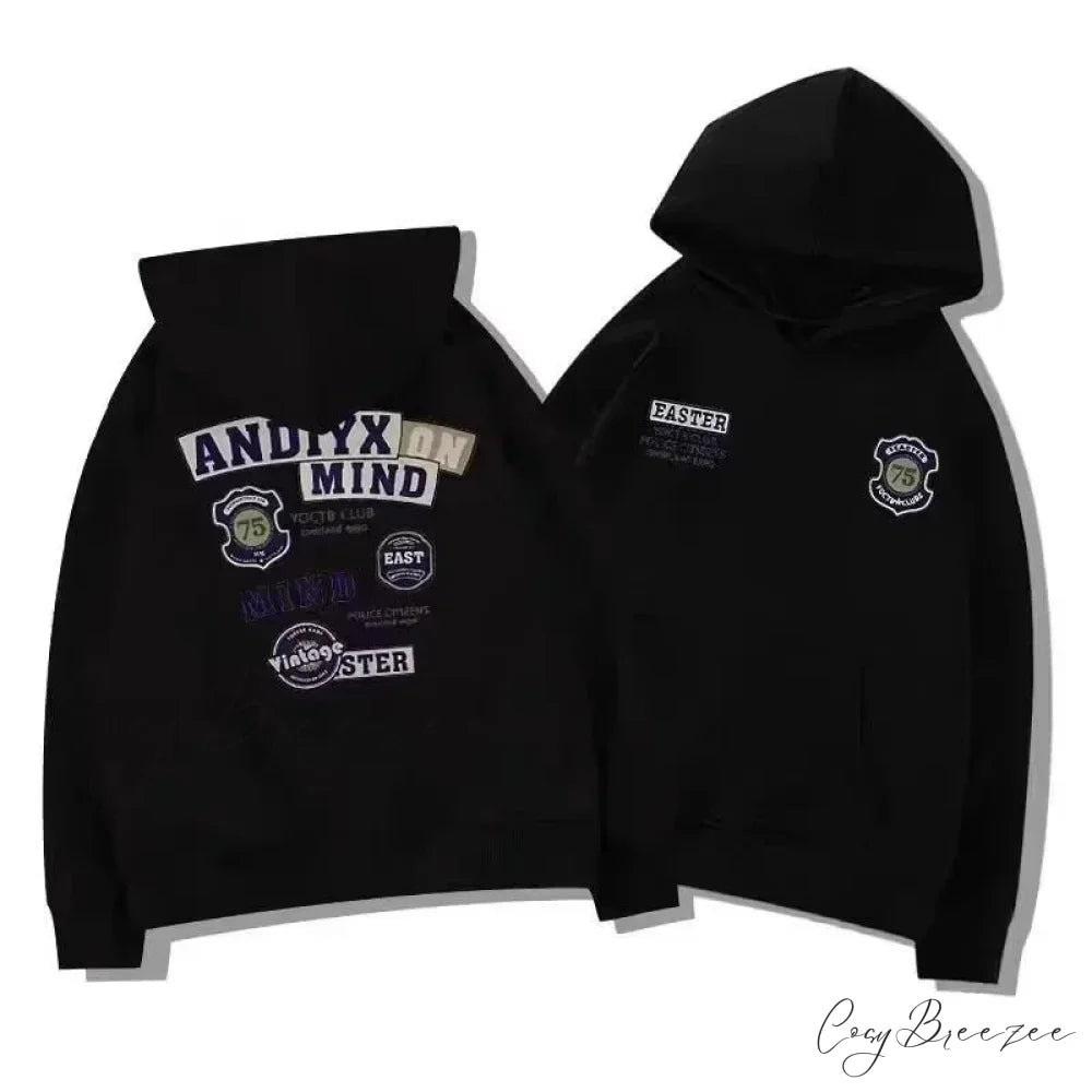 Graphic Printed Vintage Hoodie hoodies-241228