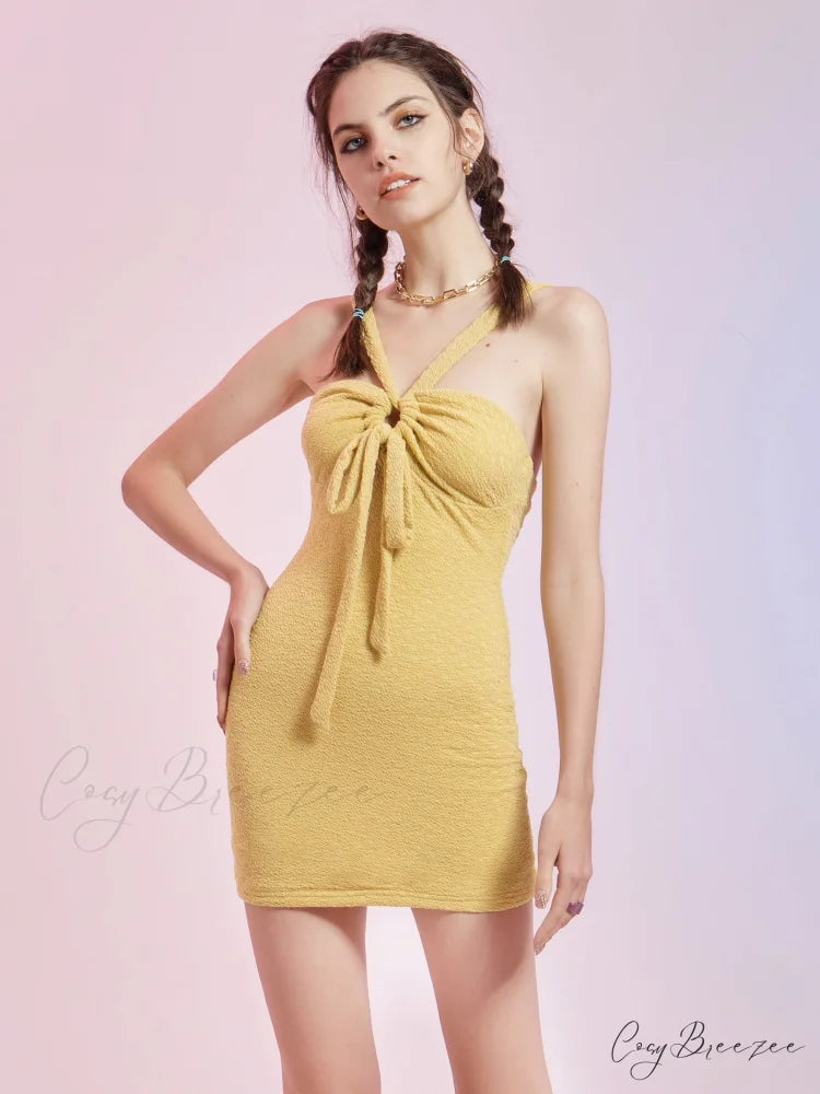 Halter Strap Graceful Bandeau Top