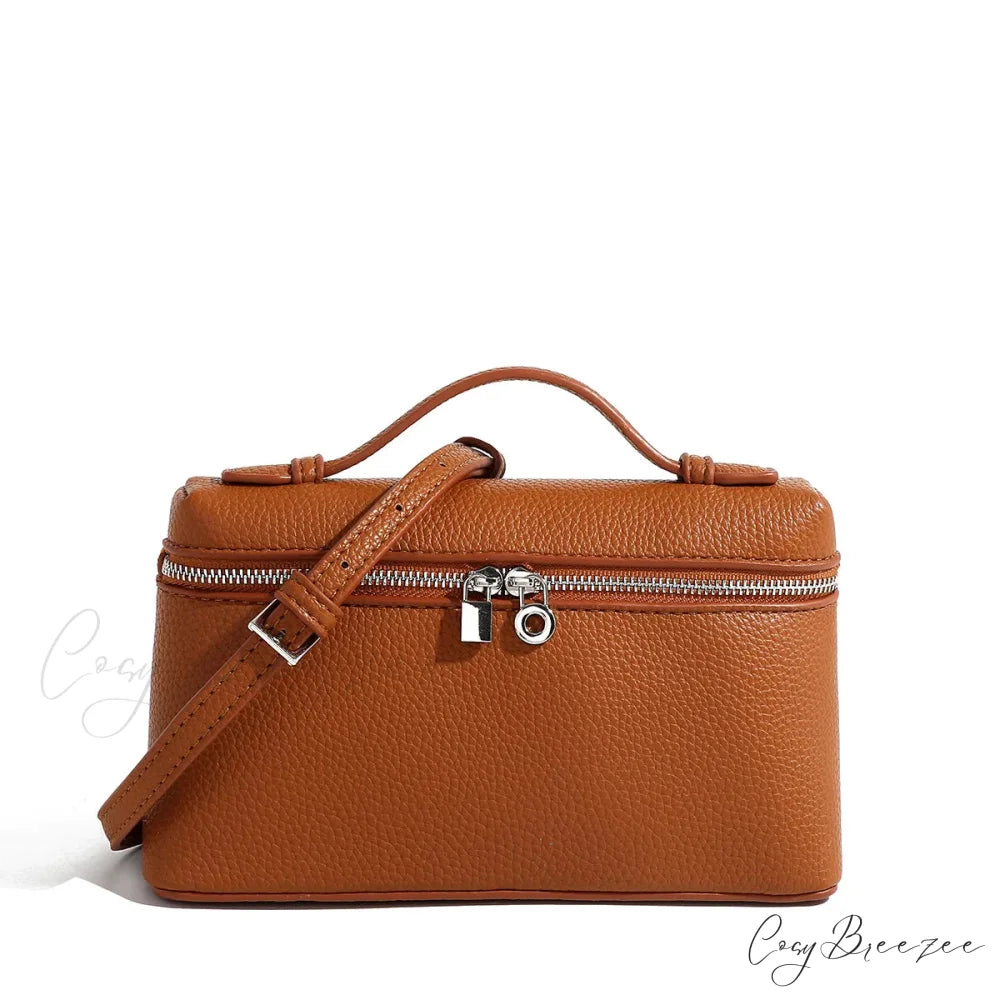 Handwoven Straw Beach Crossbody Handbag Brown handbag-250126