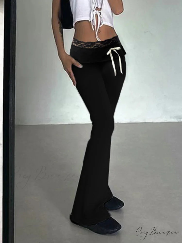 Harajuku Cotton Linen Elastic Spacious Pant pant-250223