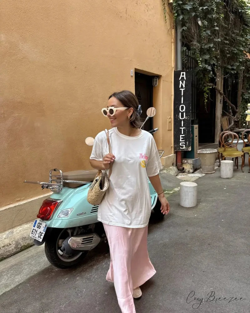 Harajuku Cute Lemon Graphic T-shirt t-shirt-250223