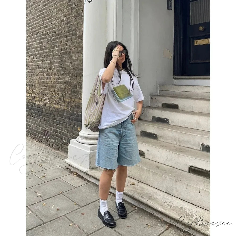 Harajuku Summer Minimalist Icon T-Shirt white10 / S t-shirt-250223