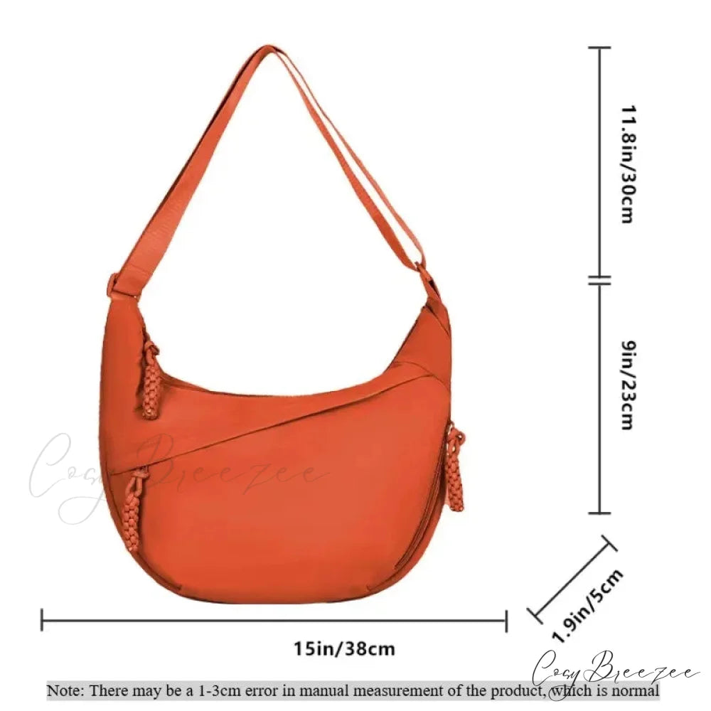 High Capacity Nylon Crossbody Messenger crossbody-250126