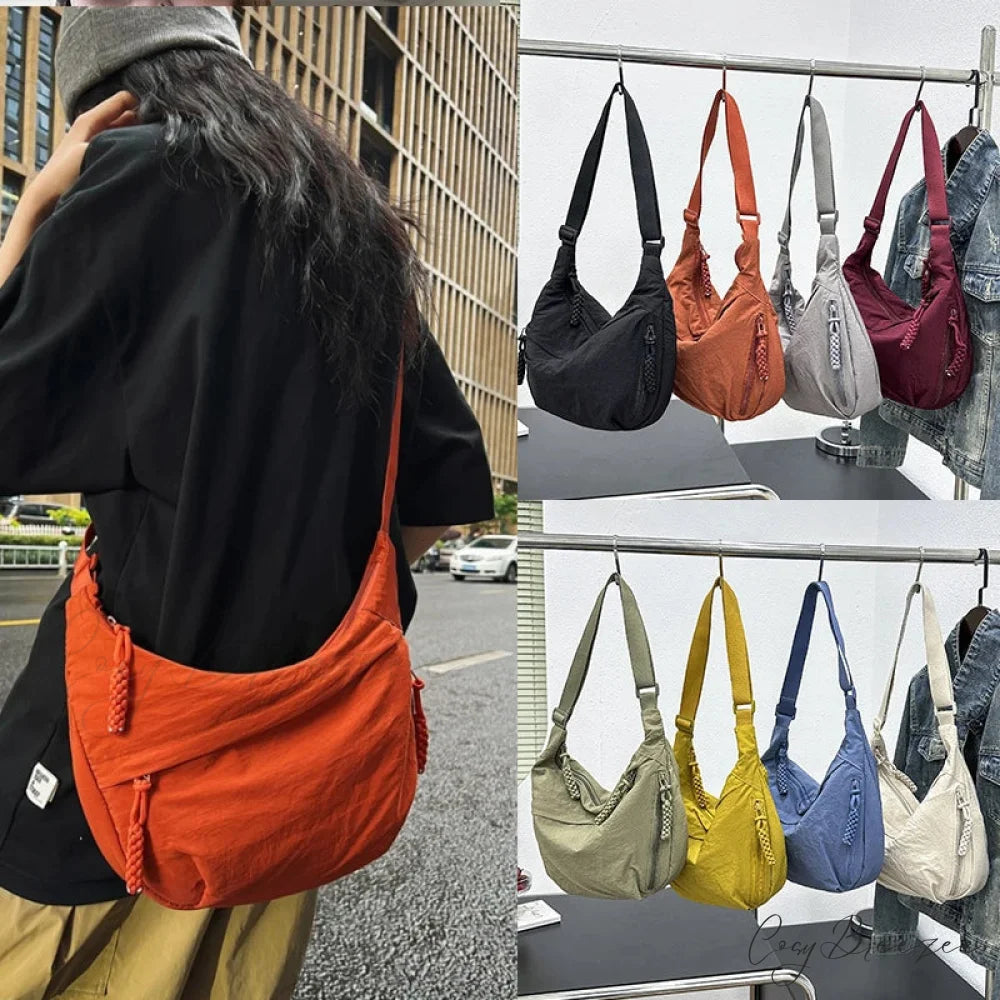 High Capacity Nylon Crossbody Messenger crossbody-250126