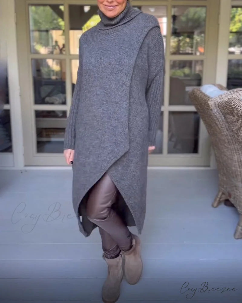 High Long Neck Pullover