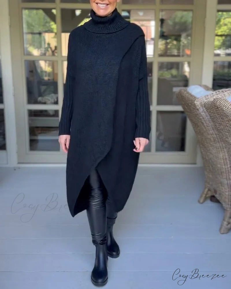 High Long Neck Pullover