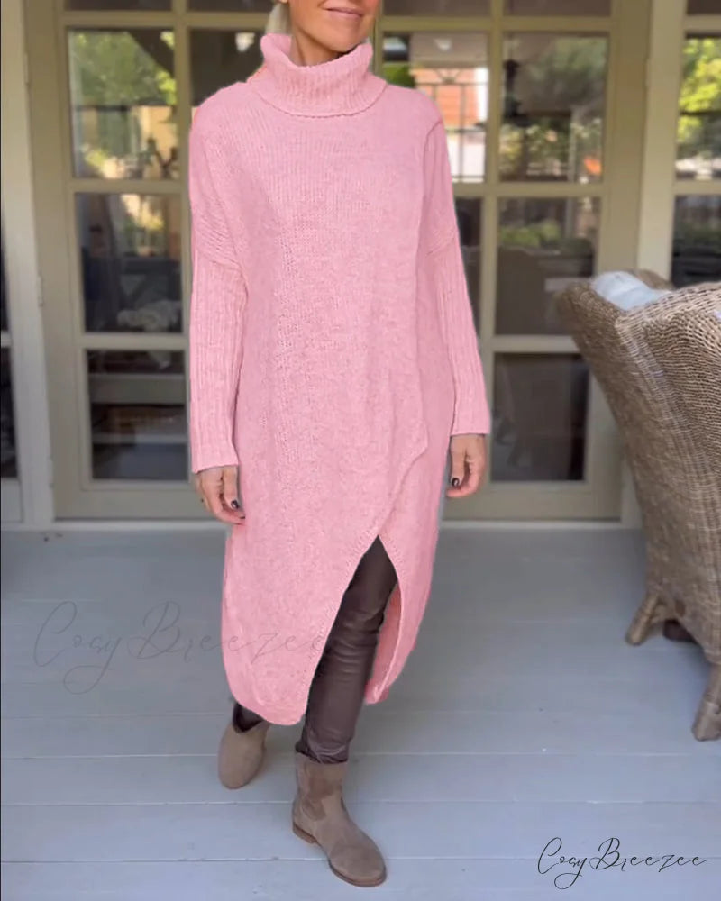 High Long Neck Pullover