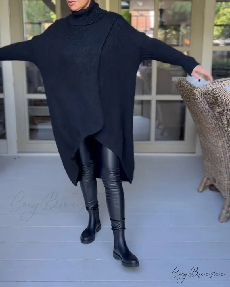 High Long Neck Pullover