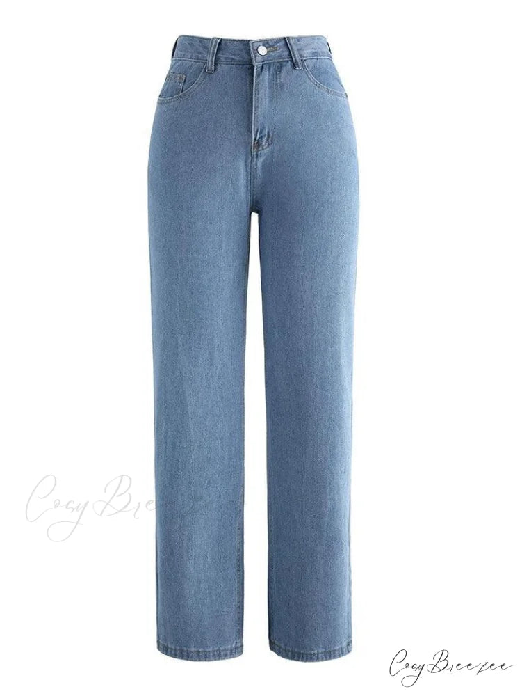 High Rise Graceful Flare Leg Pants