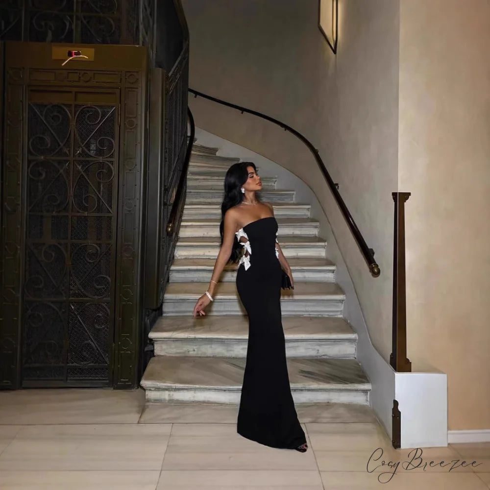 High Slit Glitter Long Dress Formal Dress promdress-250223