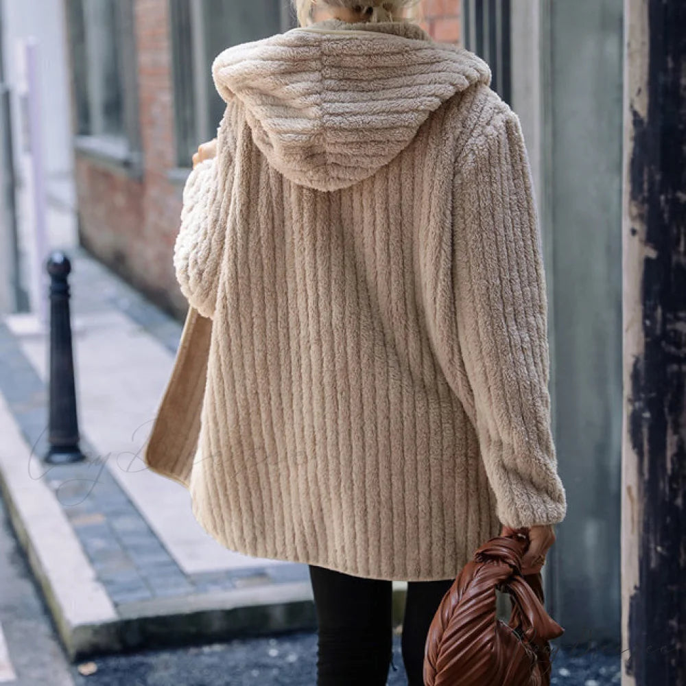 Hooded Coat for Warmth